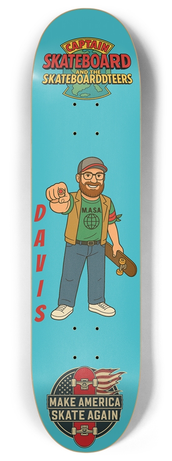 MASA Captain Skateboard Davis 8.0