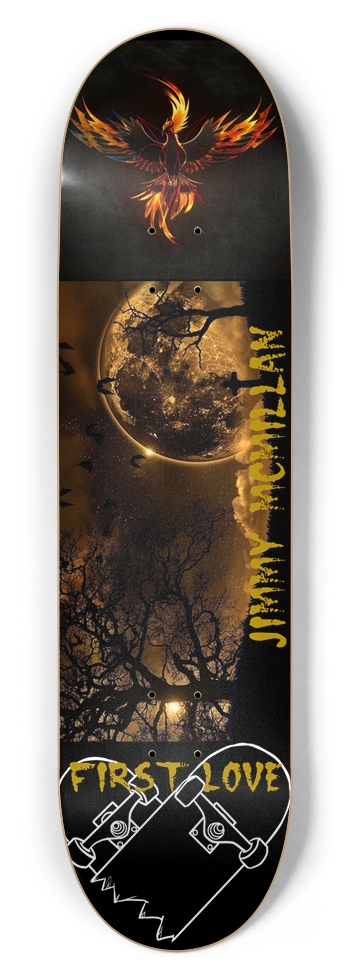 RISE 8.5 8-1/2 Skateboard Deck
