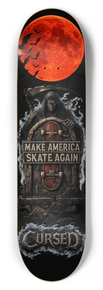 Masa Cursed 8.5 8-1/2 Skateboard Deck