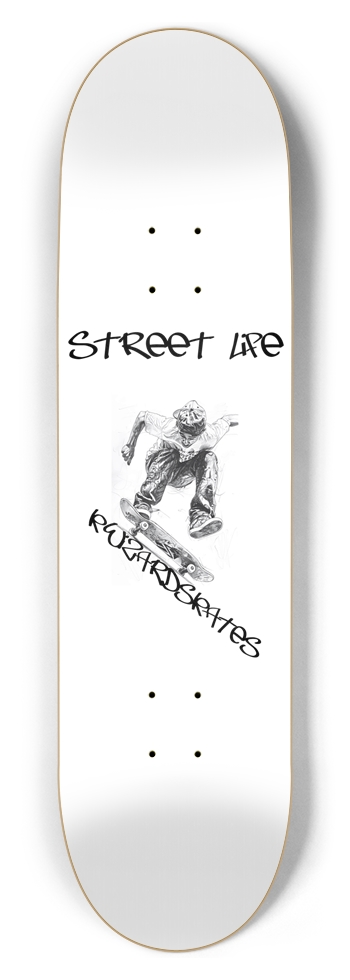 NEW SCHOOL STREET LIFE 8-1/2 Skateboard Deck