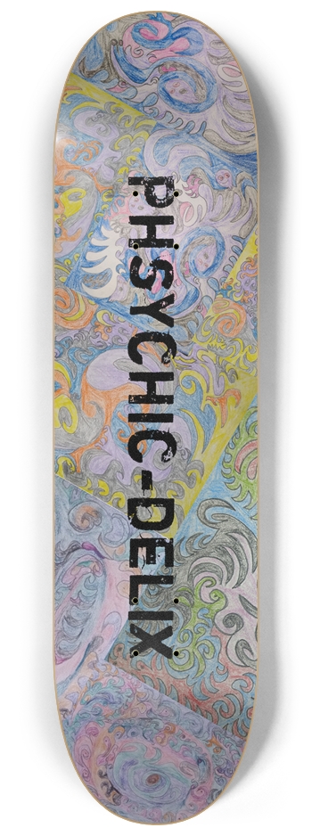 Phsychic-delix #22 8-1/4 Skateboard Deck