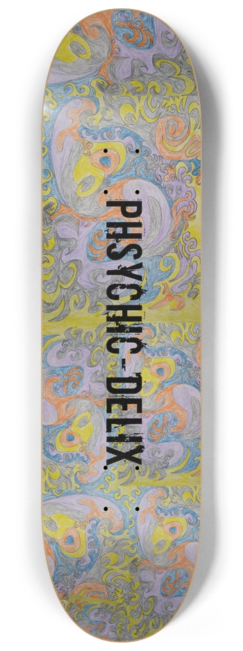 Phsychic-delix #6 8-1/4 Skateboard Deck