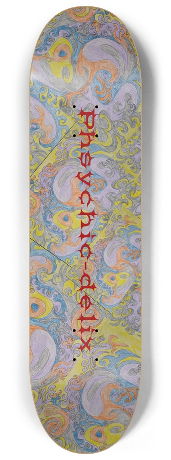 Phsychic-delix #8 8-1/4 Skateboard Deck