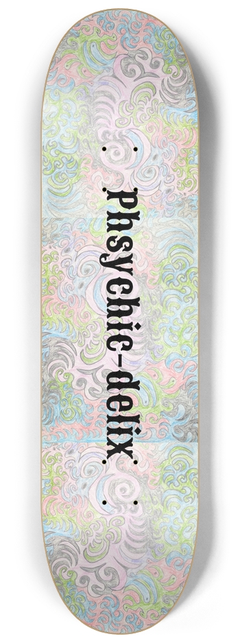 Phsychic-delix #12 8-1/4 Skateboard Deck