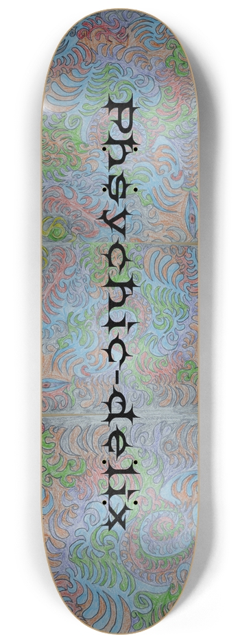 Phsychic-delix #17 8-1/4 Skateboard Deck