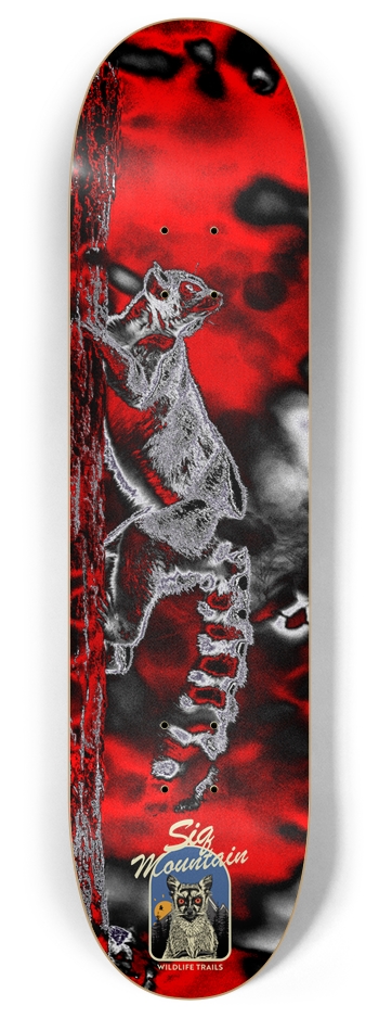 SIQ Mountain - Lemur Deck 8 Inch Skateboard Deck