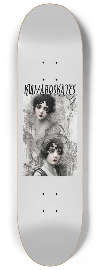 NEW SCHOOL VINTAGE 8-1/4 Skateboard Deck