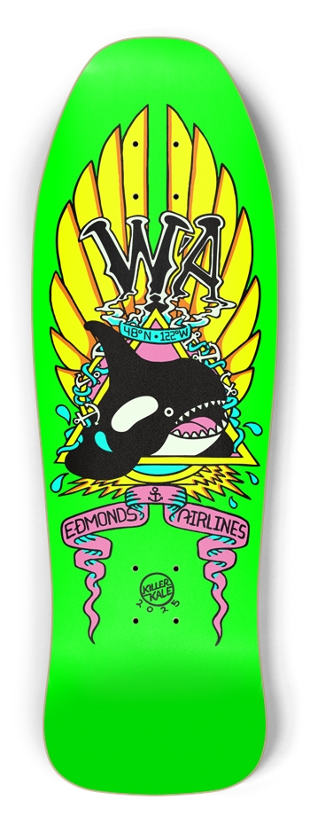 Killer Kalas - Edmonds Airlines Shredder Shape