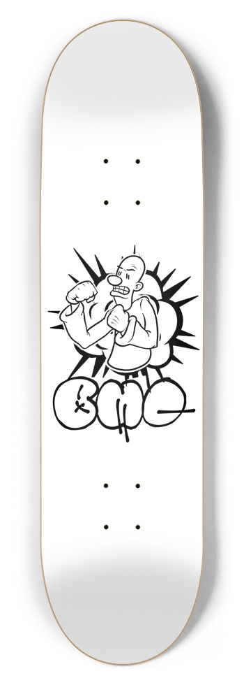BMC - Knock Out 8-1/2 Skateboard Deck