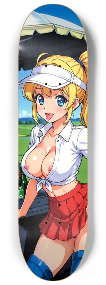 TITS - BEER CART GIRL (NSFW) SKATEBOARD DECK 8-1/4 Skateboard Deck