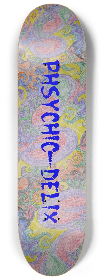Phsychic-delix #23 8-1/4 Skateboard Deck