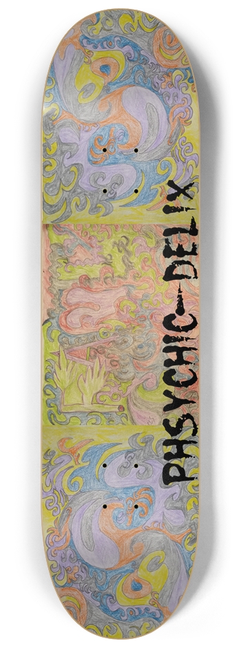 Phsychic-delix #3 8-1/4 Skateboard Deck