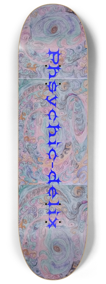 Phsychic-delix #29 8-1/4 Skateboard Deck
