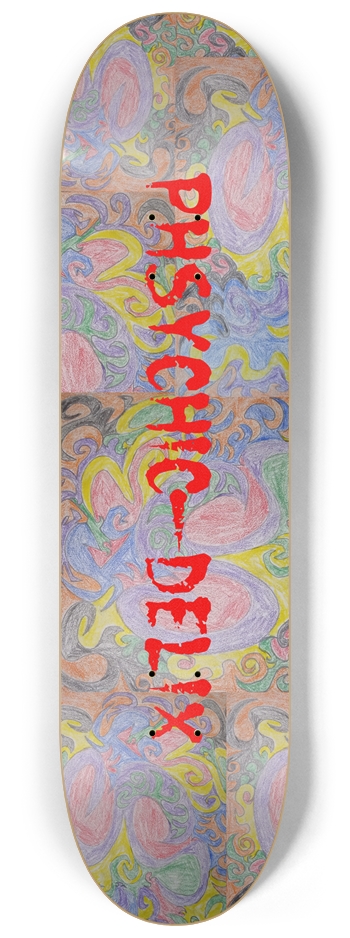Phsychic-delix #25 8-1/4 Skateboard Deck