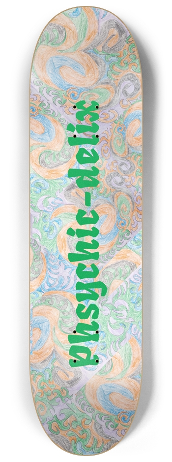 Phsychic-delix #24 8-1/4 Skateboard Deck