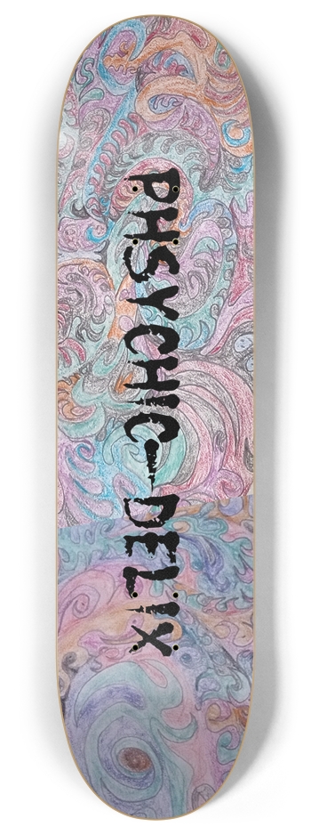 Phsychic-delix #36 8 Inch Skateboard Deck