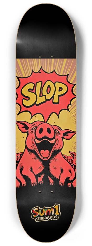 sum1sk8boards slop 8.25 popsicle skateboard 8-1/4 Skateboard Deck