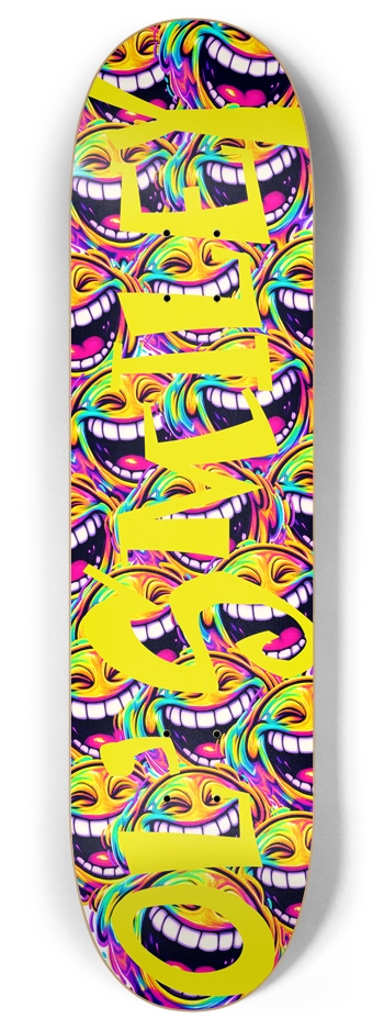 smiley5 8 Inch Skateboard Deck