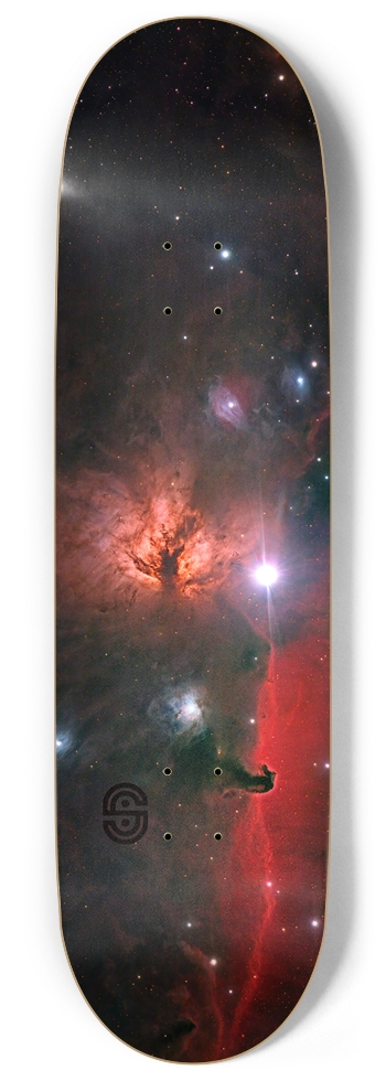 Flame and Horsehead Nebula 9.0"