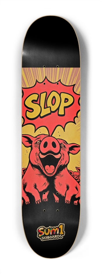 sum1sk8boards slop 7.25 popsicle skateboard  7-1/4 Mini/Kid Skateboard