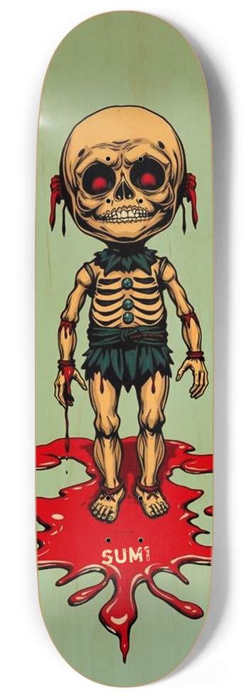 sum1sk8boards pin doll 9" popsicle skateboard