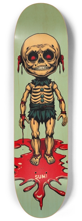 sum1sk8boards pin doll 8.25 popsicle skateboard 8-1/4 Skateboard Deck