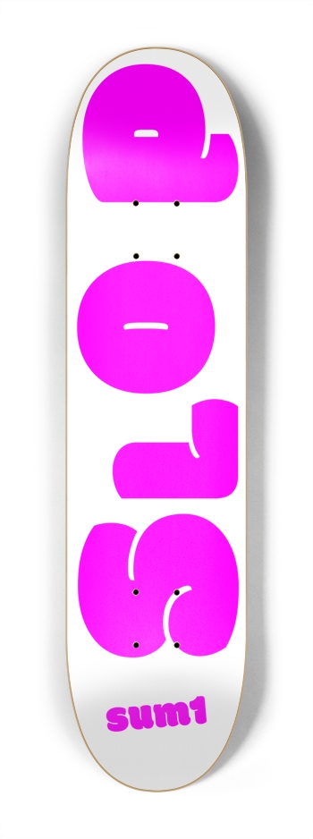 sum1sk8boards slop 7.25 popsicle skateboard 7-1/4 Mini/Kid Skateboard