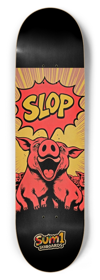 sum1sk8boards slop 8.75 popsicle skateboard  8-3/4 Inch Skateboard