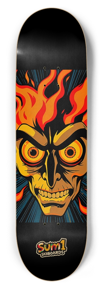 sum1sk8boards furious 8.75 popsicle skateboard 8-3/4 Inch Skateboard