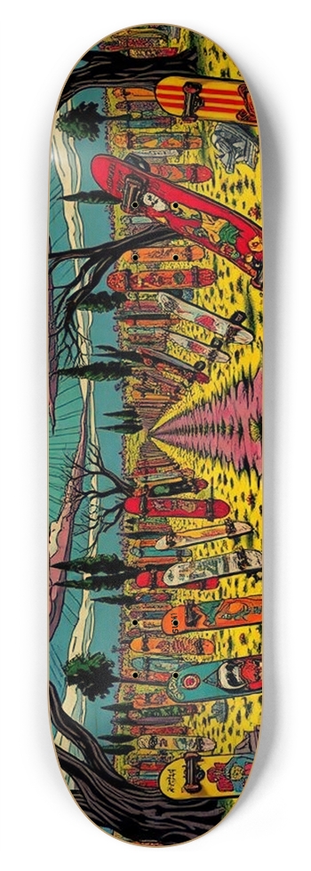 sum1sk8boards skateboard graveyard 8.75 popsicle skateboard 