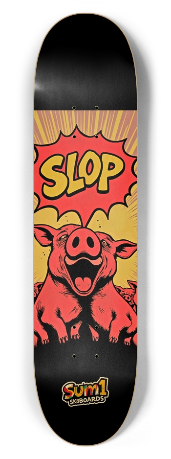 sum1sk8boards slop 7.62 popsicle skateboard 