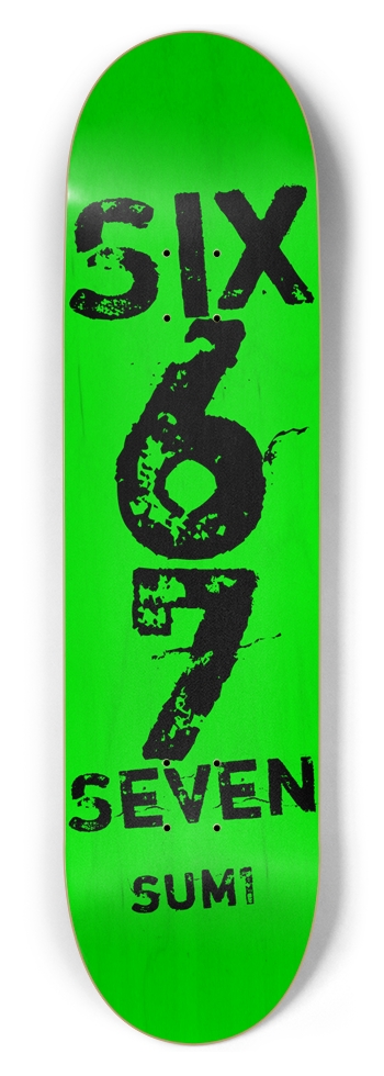 sum1sk8boards six seven 6 7 8.5 popsicle skateboard 