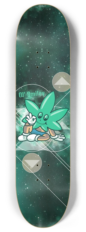 smiley7 8 Inch Skateboard Deck