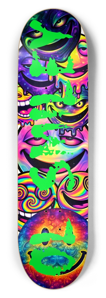 smiley6 8-1/2 Skateboard Deck