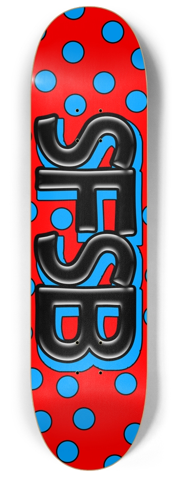SFSB DOTS 8-1/4 Skateboard Deck