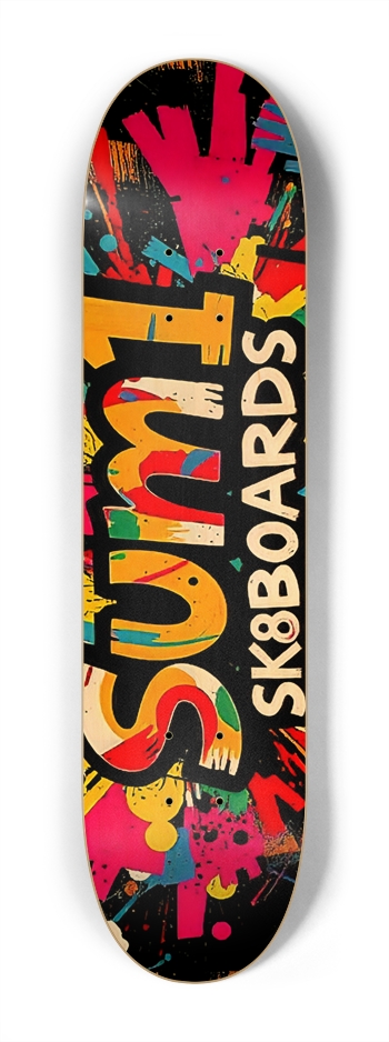 sum1sk8boards logo 7.25 popsicle skateboard 7-1/4 Mini/Kid Skateboard