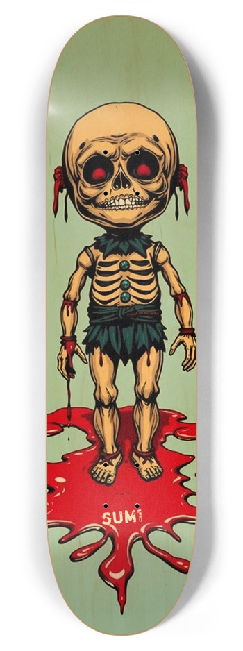 sum1sk8boards pin doll 7.87 popsicle skateboard  7-7/8 Skateboard Deck