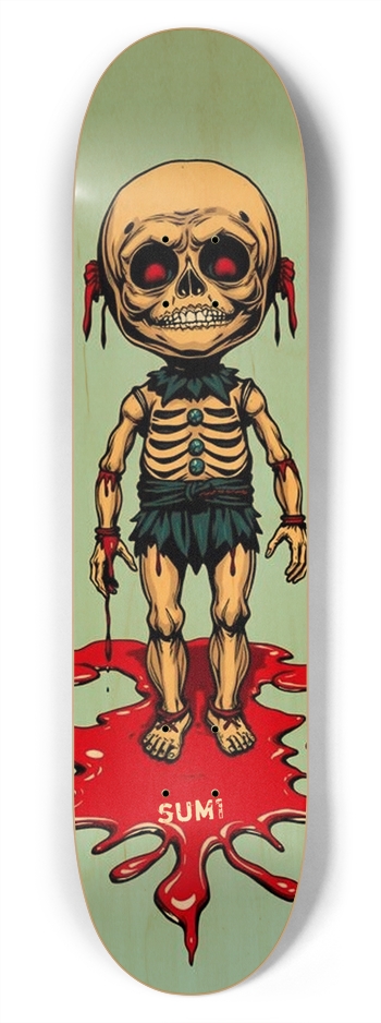 sum1sk8boards pin doll 7.75 popsicle skateboard  7-3/4 Skateboard Deck 