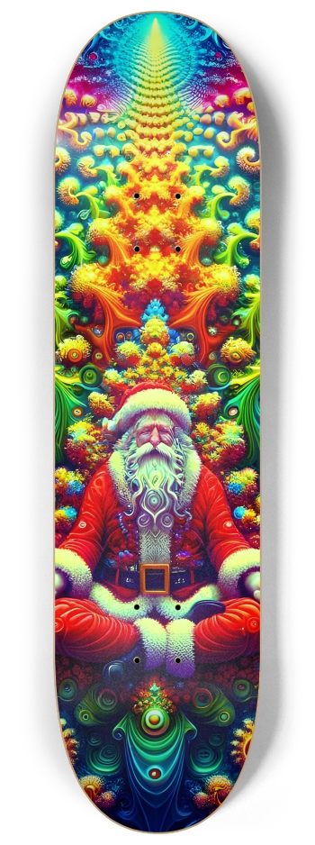 Psychedelic Fractal xmas Theme 8k 0027 #2