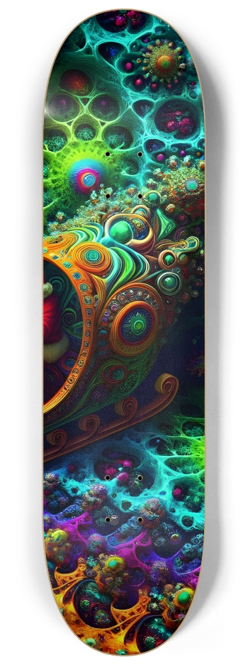 Psychedelic Fractal xmas Theme 8k 0030 #3