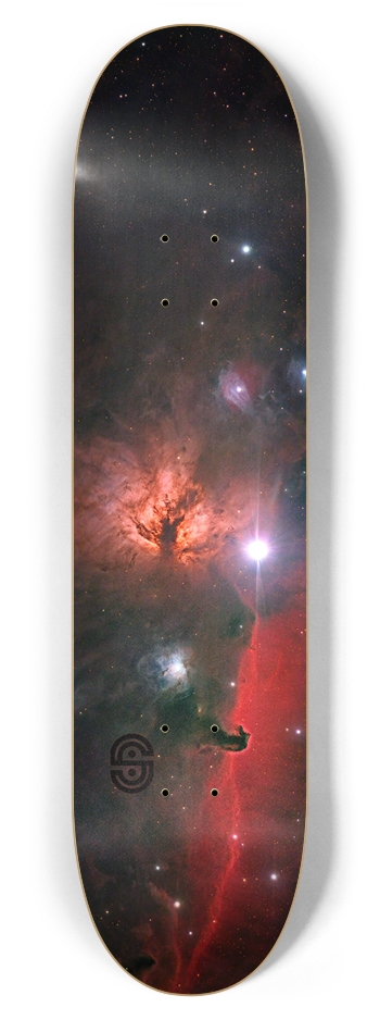 Flame and Horsehead Nebula 7.88"