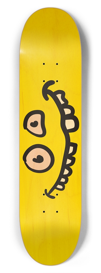 sum1sk8boards lemon head 7.75 popsicle skateboard  7-3/4 Skateboard Deck 