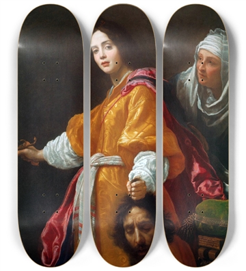 Judith With The Head Of Holofernes Skateboard 