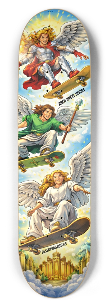 Arch Angel Series 8-1/2 Skateboard Deck