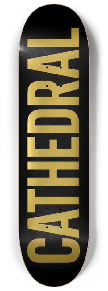 BOX LOGO GOLD FOIL 8.25 x 32.25