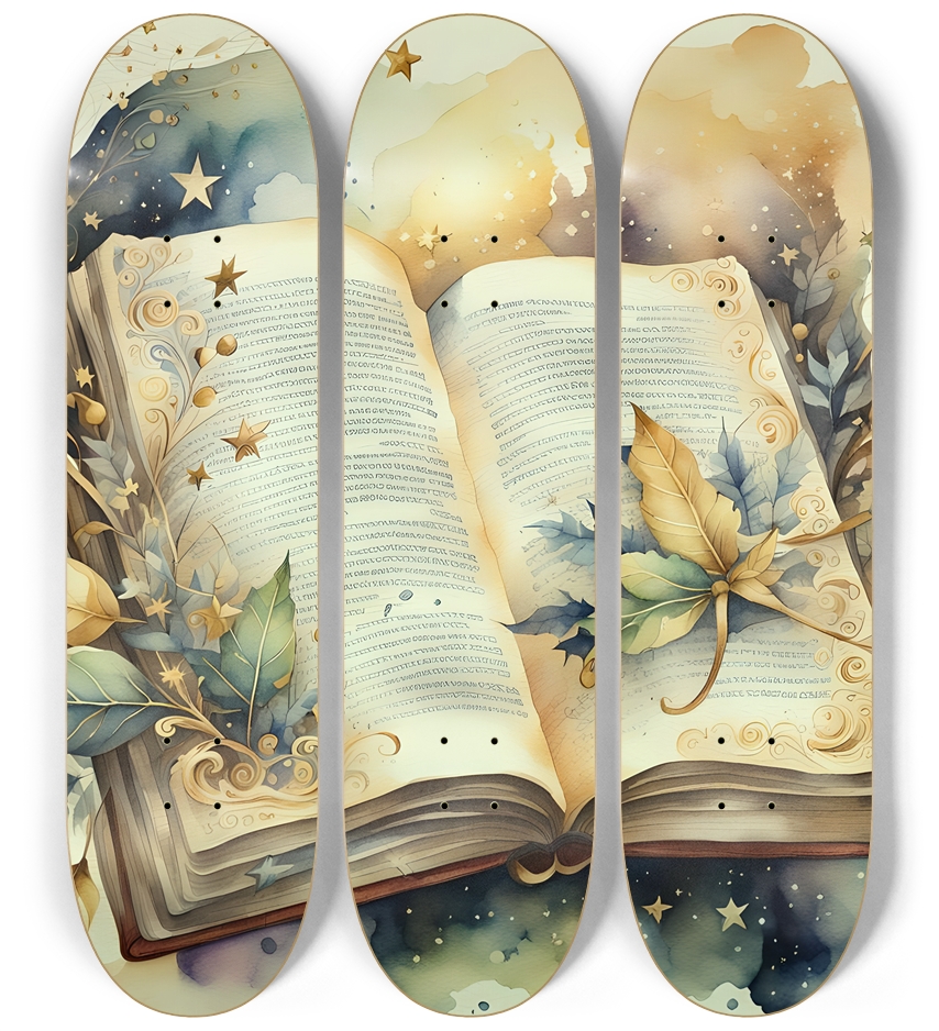 Mystical Faerie Art 0004 3 Deck Wall Series