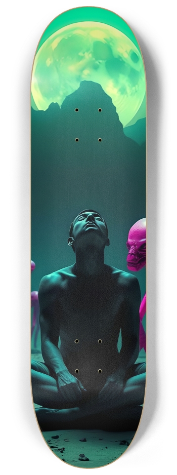 Moonrise of The Valley of Torment 0001 #2 8-1/4 Skateboard Deck