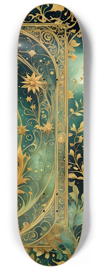 Mystical Faerie Art 0001 #3 8-1/4 Skateboard Deck