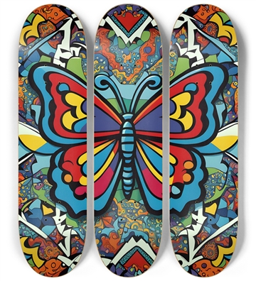 Neo Pop Art Butterfly 0003