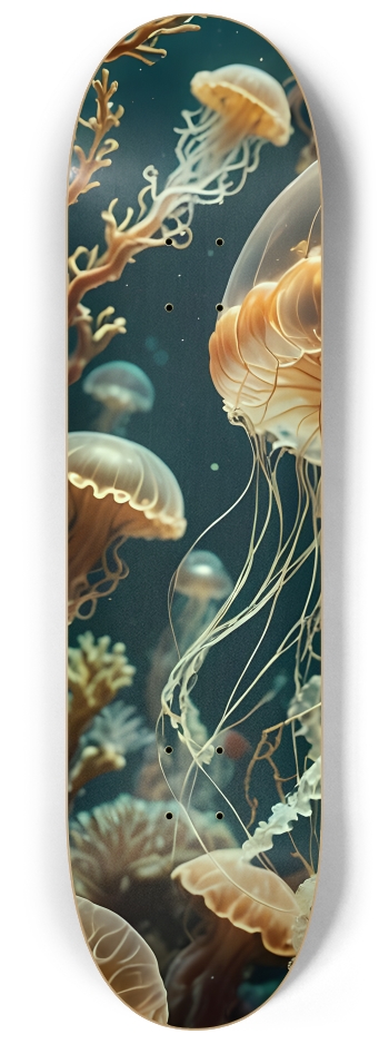 Jellyfish 0001 #1 8-1/4 Skateboard Deck